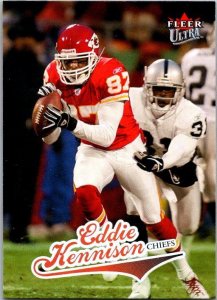2004 Fleer Football Card Eddie Kennison Kansas City Chiefs sk9233