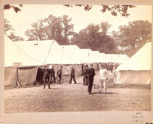 Canadian Contingent Soldiers 6 x 8.5 Photograph