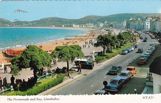 Wales Llandudno The Promenade and Bay