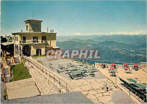 Postcard Modern Alberghi Monte Generoso Vetta Monte Rosa e s m Alpe valessane...