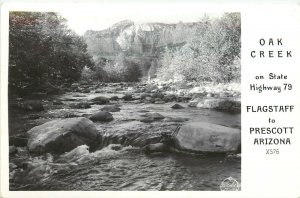 Frashers RPPC X-576 Oak Creek on Highway 79 Flagstaff to Prescott AZ Posted