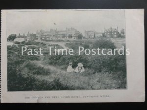 Kent TUNBRIDGE WELLS The Common & WELLINGTON HOTEL - Old Postcard