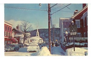 VT - Stowe. Main Street ca 1961