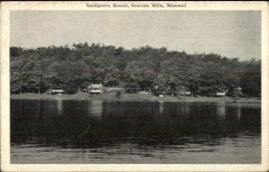 Gravois Mills MO Snellgrove Resort Old Postcard