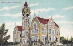LONDON, Ontario, Canada, PU-1909; Normal School