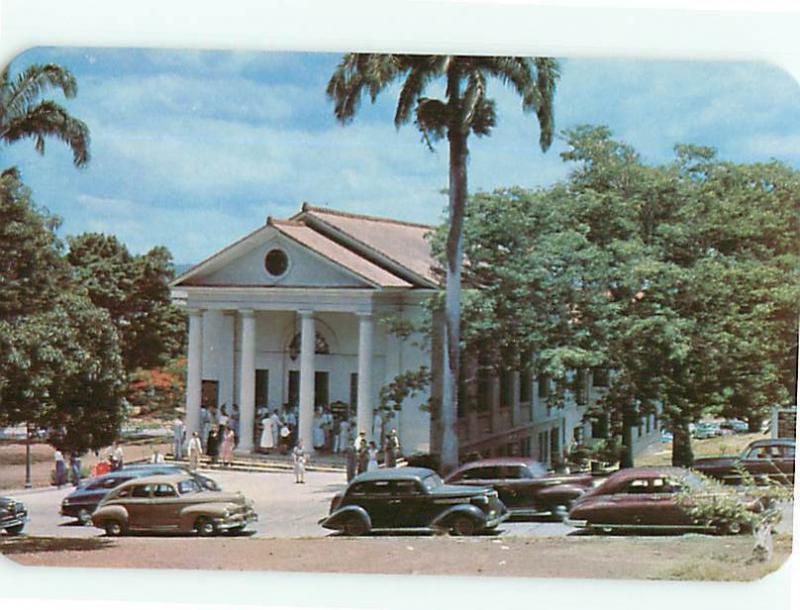 Vintage Postcard First Baptist Church Balboa Heights Canal Zone Panama # 829