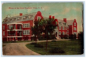 1911 House Of The Good Shepherd Dirt Road Utica New York NY Antique Postcard