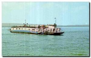 Postcard Old Sandbanks ferry to Swanage since