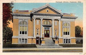 Carnegie Library Conneaut OH USA Postcard