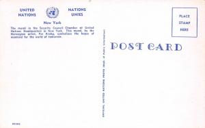 NEW YORK CITY-UNITED NATIONS-LOT OF 4 POSTCARDS 1960s