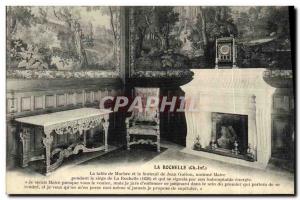 Old Postcard La Rochelle Marble table and chair ke Jean Guiton