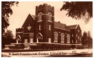Illinois  Lincoln St.John's Evangelican Church