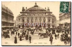 Paris - 9 - L & # 39 Opera - Old Postcard