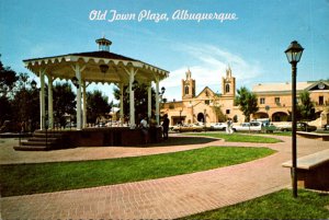 New Mexico Albuquerque Old Town Plaza Bandstand