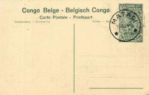 belgian congo MPALA In the Gardens Palm Tree 1924 Postcard 89