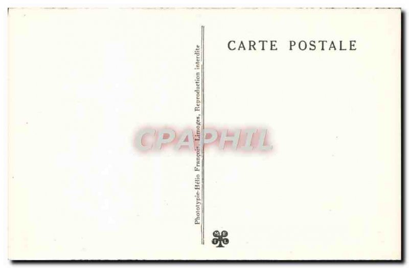 Old Postcard Padirac Pit The source feeding the great river