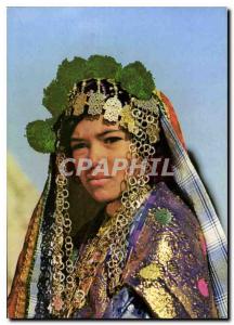 Postcard Modern Girl southern Tunisia in ceremonial dress