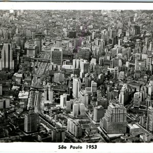 Belo Horizonte Brasil RPPC Real Photo Postcard