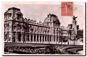 Paris Old Postcard Garden Rohan Pavilion Tuileries and monuments Gambetta