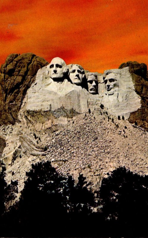 South Dakota Black Hills Mount Rushmore Memorial