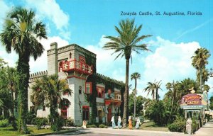 USA Zorayda Castle St Augustine Florida Chrome Postcard 04.05