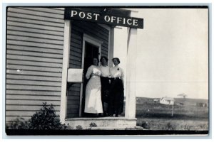 c1910's Post Office Womens Scene RPPC Photo Unposted Antique Postcard