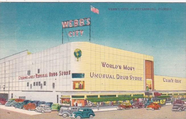 Florida St Petersburg Webb's City World's Most Unusual Drug Store