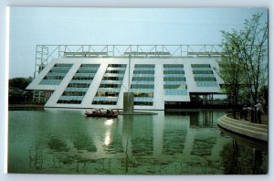 Knoxville Tennessee Postcard Exterior View US Pavilion Worlds Fair 1960 Unposted