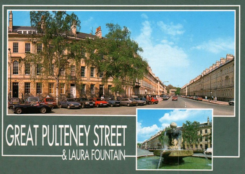 Great Pulteney Street,Laura Fountain,Bath,England,UK BIN