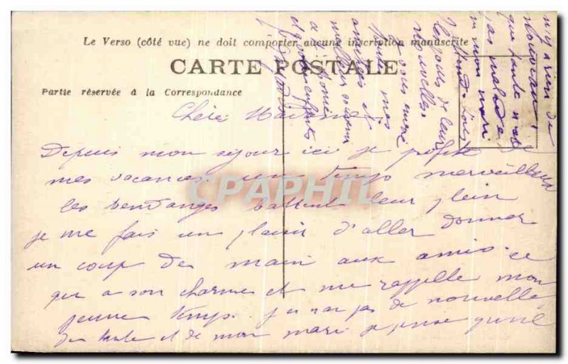 Old Postcard Marcillac