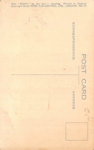 L369 Ship Piako by J Spurling painting vintage postcard