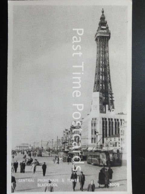 Old PC - Central Promenade & Tower, BLACKPOOL