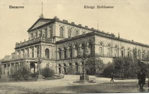 germany, HANNOVER, Königl. Hoftheater, Theater (1910s)