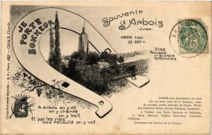 CPA Souvenir d'ARBOIS Je porte bonheur (247672)