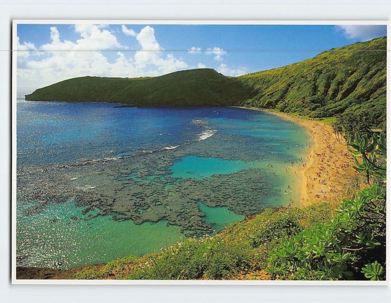 Postcard Hanauma Bay Hawaii USA