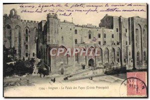 Old Postcard Avignon The Popes' Palace