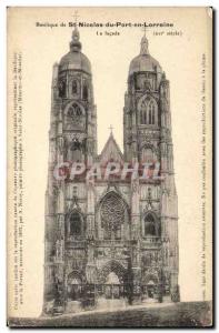Postcard Old Basilica of Saint Nicolas De Port in Lorraine