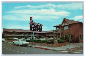 Reno Nevada NV Postcard Cavalier Motor Lodge Exterior Roadside c1960's Signage