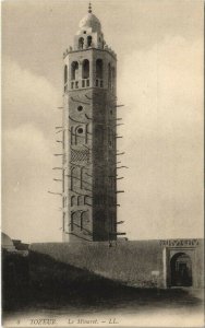 CPA AK TUNISIE TOZEUR - Le Minaret (133973)