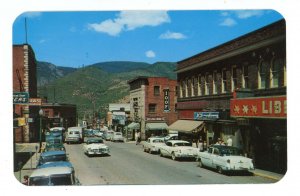 ID - Kellogg. Main Street Scene ca 1954