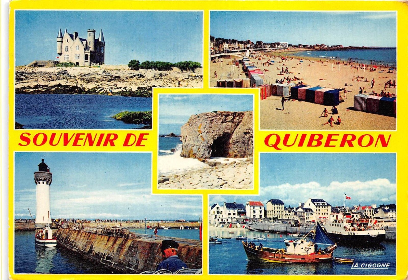 BR4716 Quiberon Le Chateau de Turpot france | Europe - France - Other ...