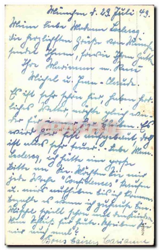 Postcard Old Munchen