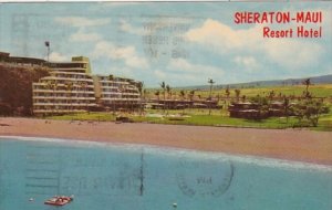 Hawaii Maui Sheraton-Maui Resort Hotel 1966