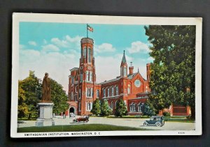 Mint Vintage Washington DC Smithsonian Institution 1920s Postcard 