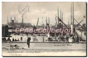 Postcard Old Saint Nazaire Le Vieux Bassin