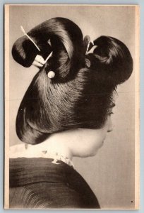 RPPC  Japanese Geisha Girl  Japan    Postcard