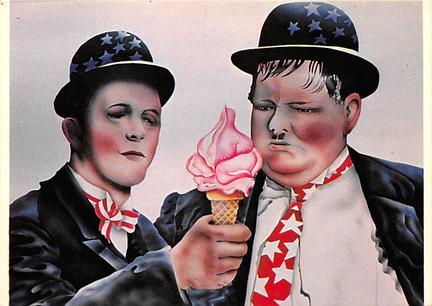 Laurel and Hardy Movie Poster  