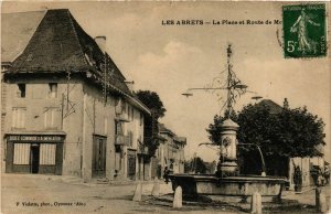 CPA Les Abrets - La Place FRANCE (961837)