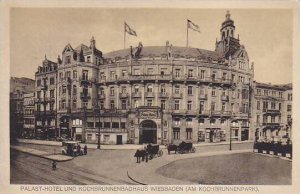 Germany Wiesbaden Palast Hoten und Kochbrunnenbadhaus