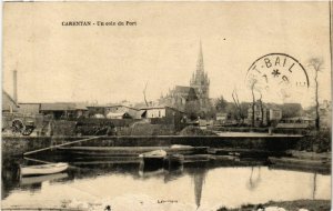 CPA CARENTAN - Un coin du Port (632925)